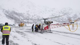 Lavina ve Švýcarsku zabila tři lidi