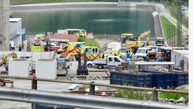 Po výbuchu v jižním Švýcarsku zemřeli dva lidé, 9. září 2026.