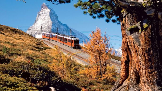 Alpské túry „jištěné“ vlakem