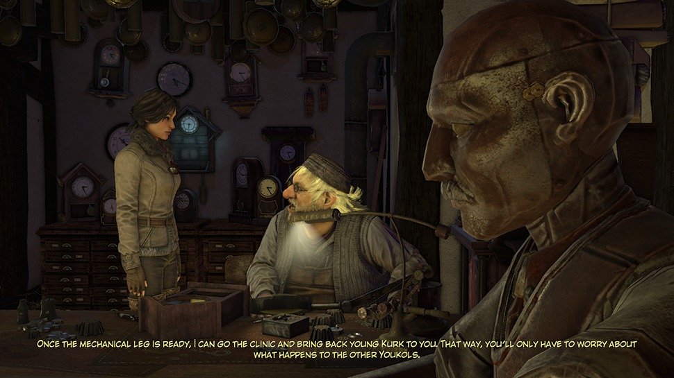 Syberia III v království ledových pštrosů