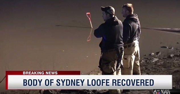 V této oblasti bylo tělo Sydney Loofe nalezeno.