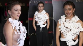 Sydney Sweeney na premiéře filmu Immaculate