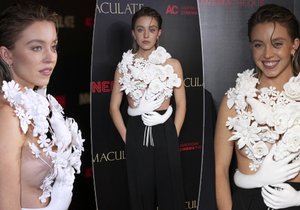 Sydney Sweeney na premiéře filmu Immaculate