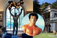 Sylvester Stallone (74) prodává barák! 8 ložnic a 12 koupelen za 2,8 miliardy