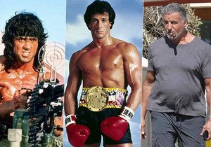 Co ten pupek, Rambo? Sylvester Stallone (74) přibral a je k nepoznání!