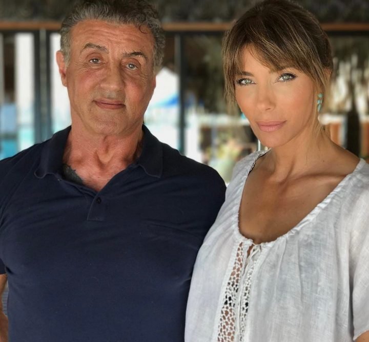 Sylvester Stallone s manželkou Jennifer Flavinovou.