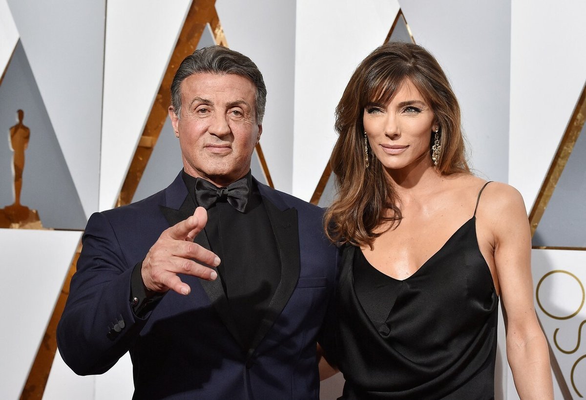 Sylvester Stallone s manželkou Jennifer Flavin