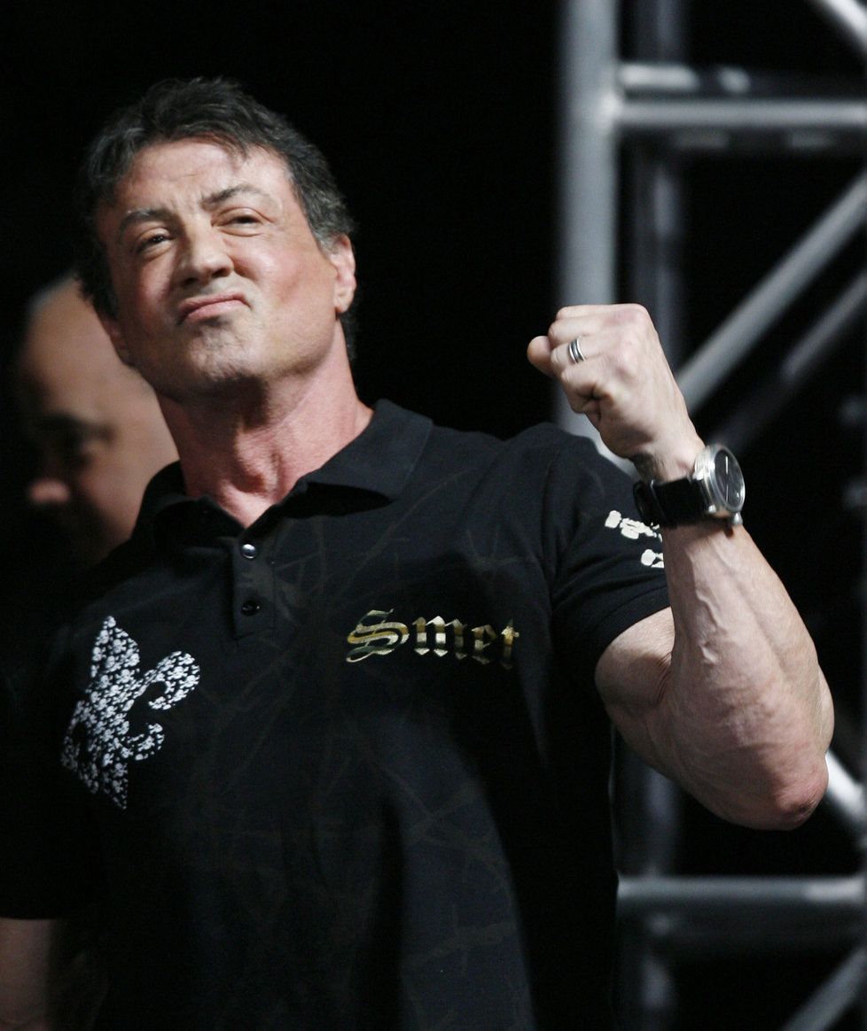 Sylvester Stallone.