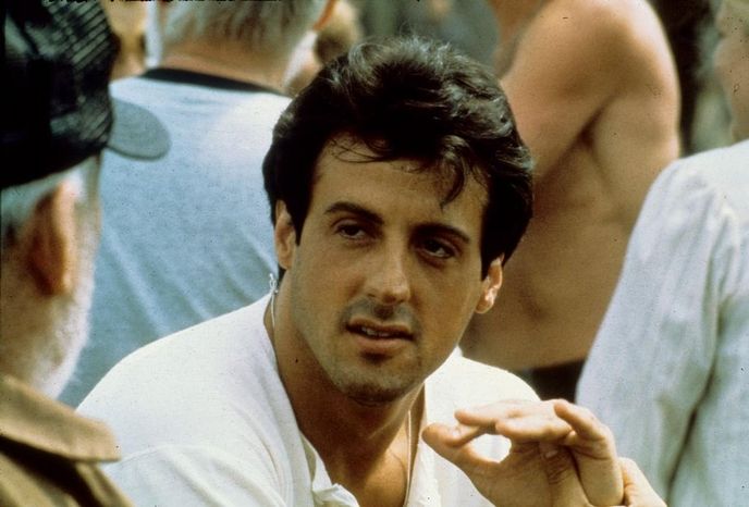 Sylvester Stallone v roce 1981 ve snímku Escape to victory. Sylvester Stallone v roce 1981 ve snímku Escape to victory.