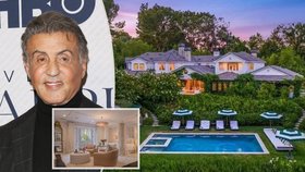 Mazaný obchodník Sylvester Stallone: Po 9 měsících prodává dům o 100 milionů dráž!