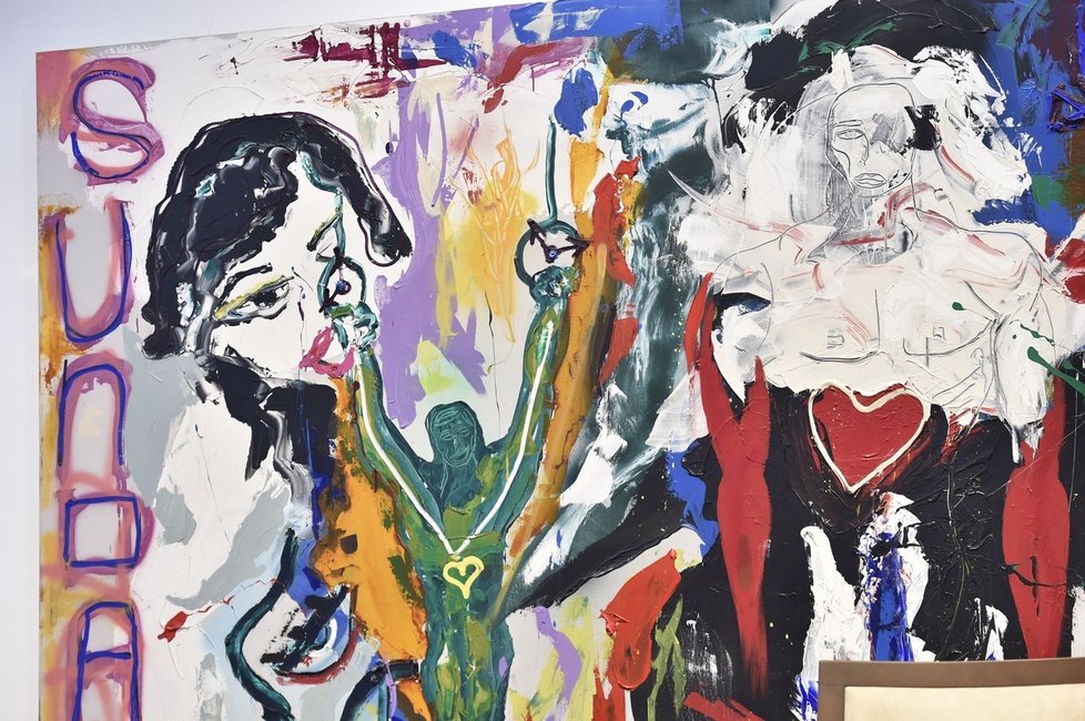 Sylvester Stallone se už skoro 60 let věnuje malování.