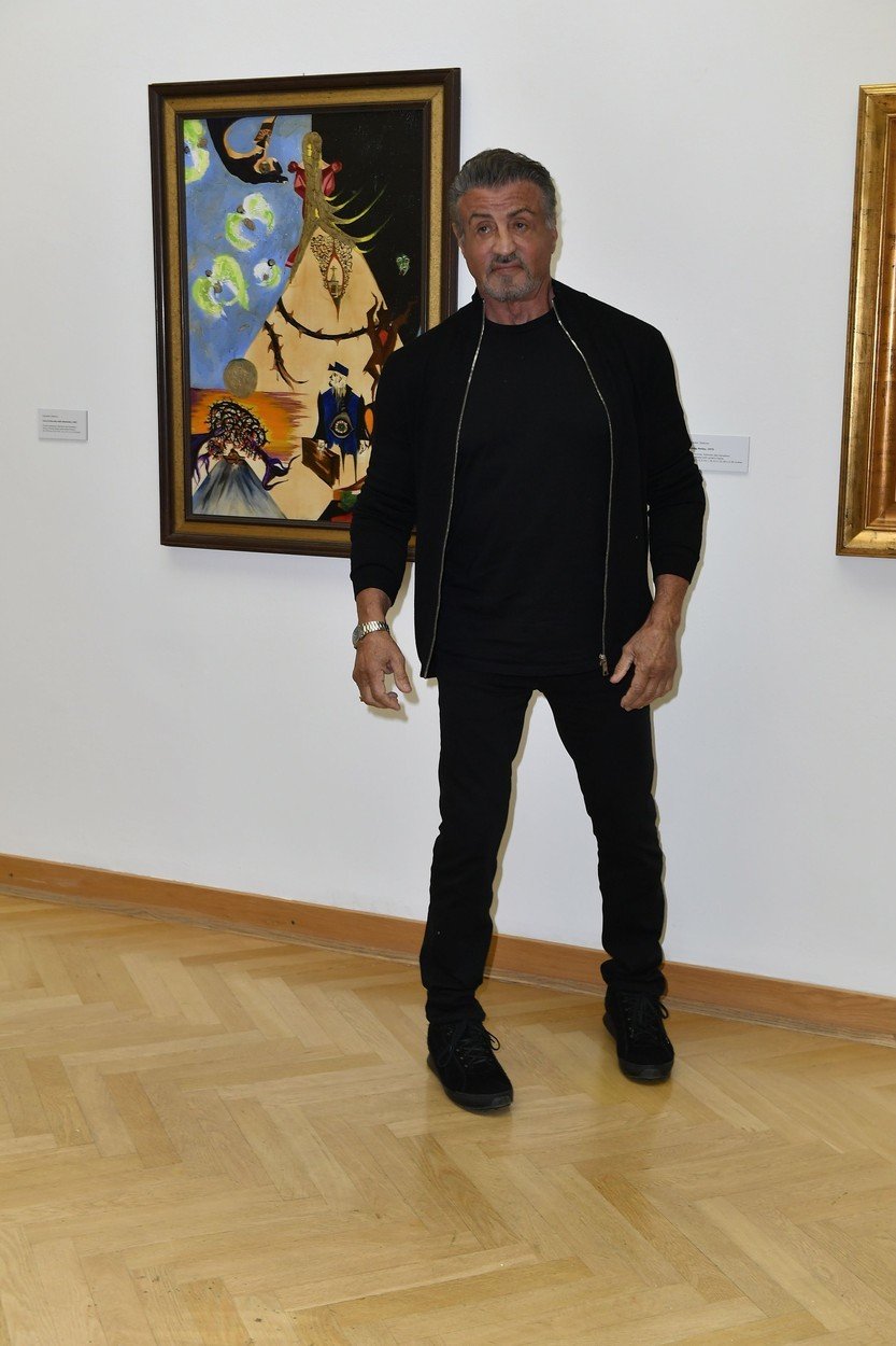 Sylvester Stallone se už skoro 60 let věnuje malování.