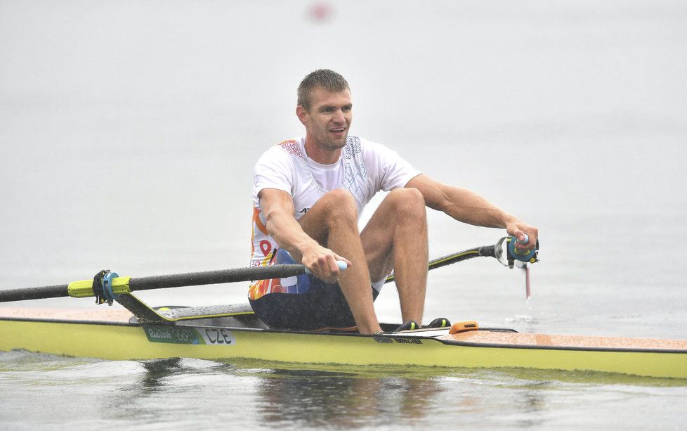 Skifař Ondřej Synek suverénně postoupil do finále veslařské regaty na olympijských hrách v Riu