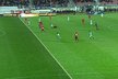 Brno - Bohemians: Schickovi sebral gól chybně odmávaný ofsajd