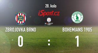 CELÝ SESTŘIH: Klokani v Brně vyhráli 1:0 a zachránili se v lize