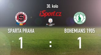 CELÝ SESTŘIH: Klokani loupili na Letné, Sparta brala bod za remízu 1:1