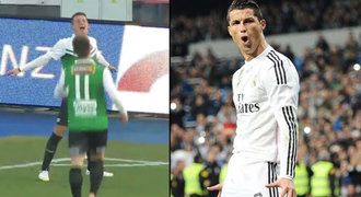 CRnkič jako CR7! Jablonecký střelec slavil ve stylu Ronalda