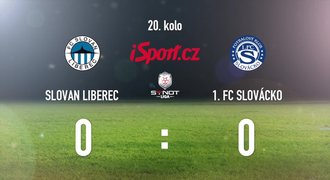 CELÝ SESTŘIH: Liberec zaváhal, se Slováckem remizoval 0:0