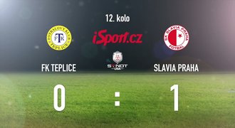CELÝ SESTŘIH: Slavia udeřila v závěru, výhru v Teplicích trefil Bílek
