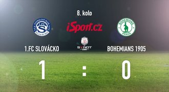 CELÝ SESTŘIH: Slovácko i bez Doška vyhrálo nad Bohemians