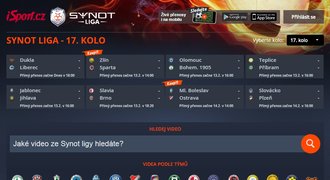 Přímé přenosy a sestřihy! Kompletní Synot liga pouze na iSport.cz