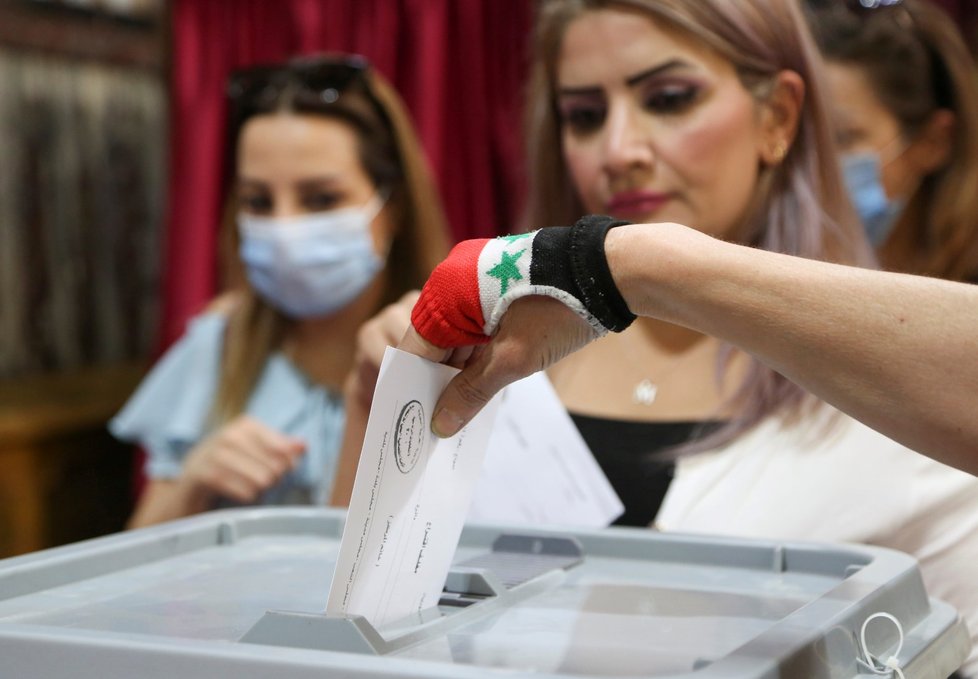 Volby v Sýrii vyhrál prezident Bašár Asad (27. 5. 2021)