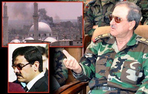Při atentátu na budovu národní bezpečnosti v Damašku zemřel ministr obrany (vpravo) i švagr prezidenta Asada (vlevo)
