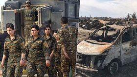 Arabsko-kurdské demokratické síly (SDF) podporované USA oznámily porážku Islámského státu v Baghúzu, posledním území, které ovládal chálífát ISIS