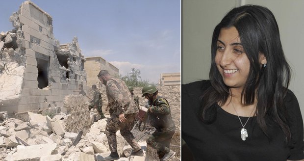 V bojích v Sýrii zahynula mladá syrská televizní moderátorka Jara Abbás (26)