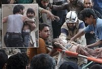 70 mrtvých civilistů v Sýrii: Z trosek domu zachraňovali malou holčičku