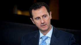 Syrský prezident Bašár al-Asad.