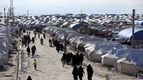 Kurdské uprchlické tábory a přidružené věznice jsou plné manželek džihádistů, (ilustrační foto).