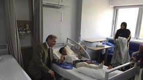 Operace a kontroly pacientů zraněných během války v Sýrii