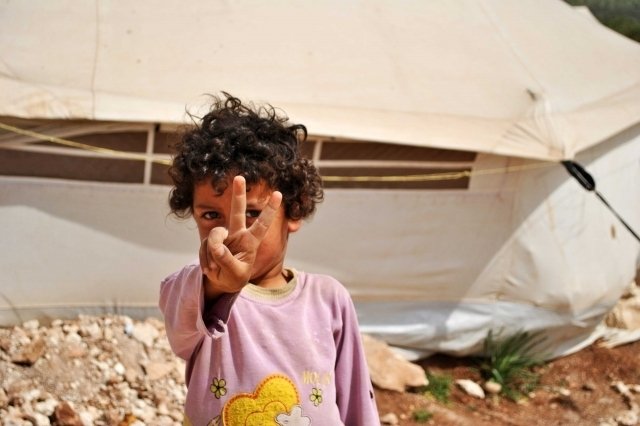 Děti válkou v Sýrii trpí nejvíce.