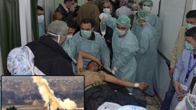 V syrském Aleppu údajně použily vládní jednotky proti lidem chemické zbraně