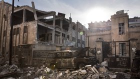 Aleppo, kde údajně došlo k chemickému útoku proti opozici. Rusko a Írán však tvrdí, že chemické zbraně použili právě rebelové
