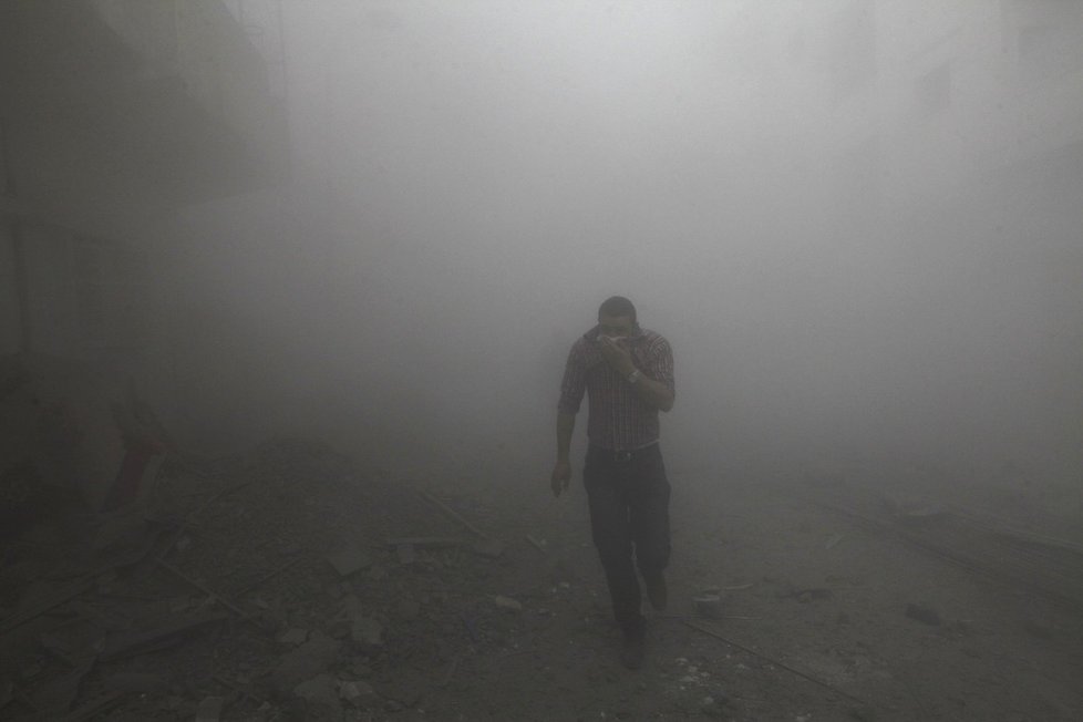V Sýrii nyní panují obavy z používání chemických zbraní