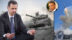Premiér Bašár Asad věří, že se mu v případě spojeneckého útoku západních jednotek podaří vyhrát