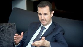 Prezident Bašár Asad zůstává klidný a Západu vzkázal, že v příadě vojenské intervence vyhraje