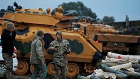 Turecké síly vtrhly do regionu Afrín, který je nejzápadnějším územím ovládaným Kurdy