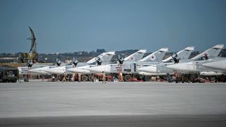 Válka je na spadnutí, Rusové chrání Asadovy letouny