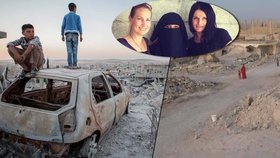 Češky Lenka Klicperová a Markéta Kutilová vyrazily do syrského města Kobani, značně poničeného při bojích s Islámských státem.