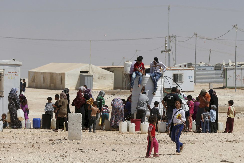 Po celé Sýrii během války s Islámským státem vyrostlo mnoho táborů