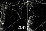 Sýrie pohasíná, za 4 roky války přišla o 80 procent světelných zdrojů