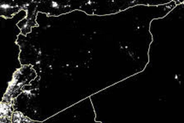 Rok 2015: Sýrie za 4 roky války přišla o 80 procent světelných zdrojů
