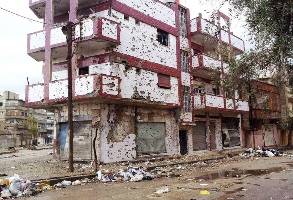 Terčem bombového útoku se stalo město Homs, bašta protivládních povstalců