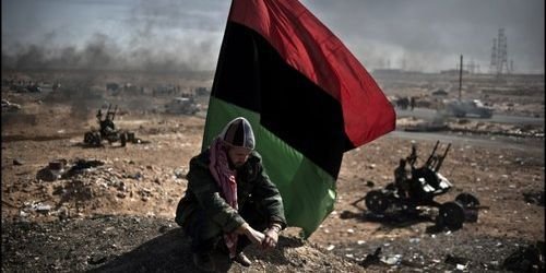 Fotografie z válečného konfliktu v Libyi, za kterou dostal Francouz Ochlik jednu z prvních cen v soutěži World Press Photo