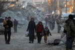 Následky zemětřesení v Sýrii (9. 2. 2023)
