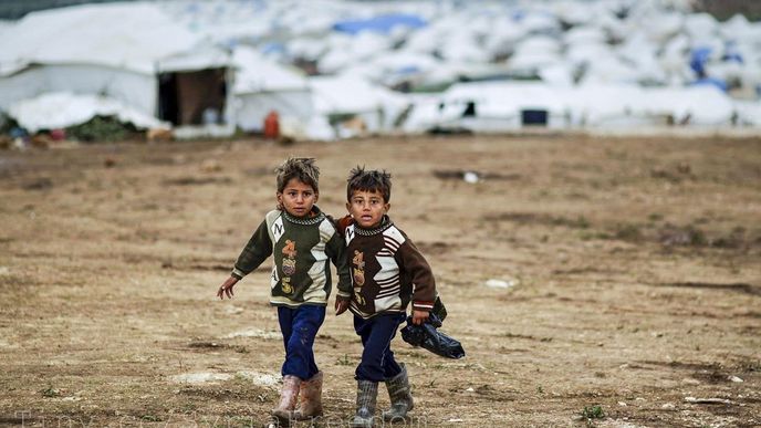 Syrský uprchlický tábor v Turecku
