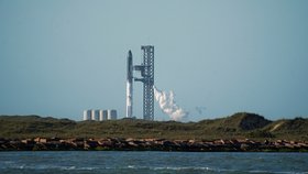 Systém Starship společnosti SpaceX (17.4.2023)